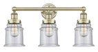 Innovations - 616-3W-AB-G184 - Three Light Bath Vanity - Edison - Antique Brass