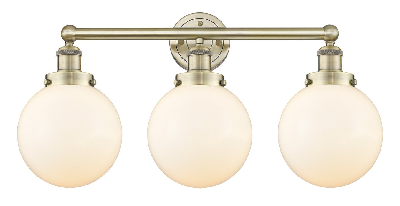 Innovations - 616-3W-AB-G201-8 - Three Light Bath Vanity - Edison - Antique Brass