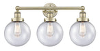 Innovations - 616-3W-AB-G204-8 - Three Light Bath Vanity - Edison - Antique Brass