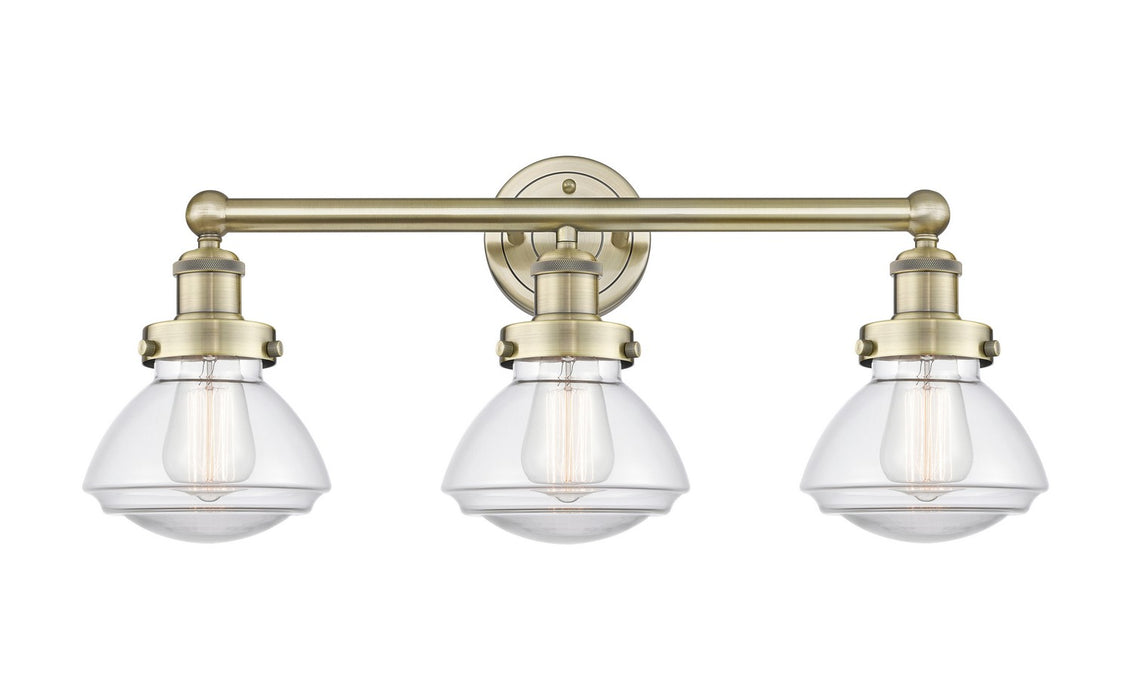 Innovations - 616-3W-AB-G322 - Three Light Bath Vanity - Edison - Antique Brass