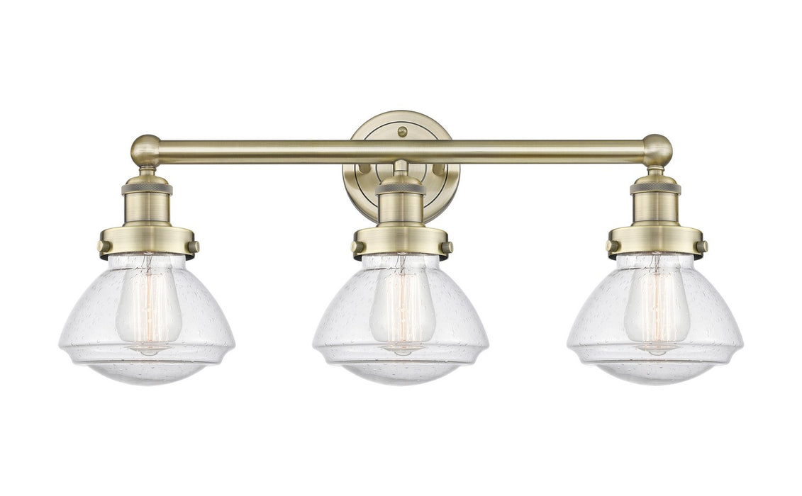 Innovations - 616-3W-AB-G324 - Three Light Bath Vanity - Edison - Antique Brass