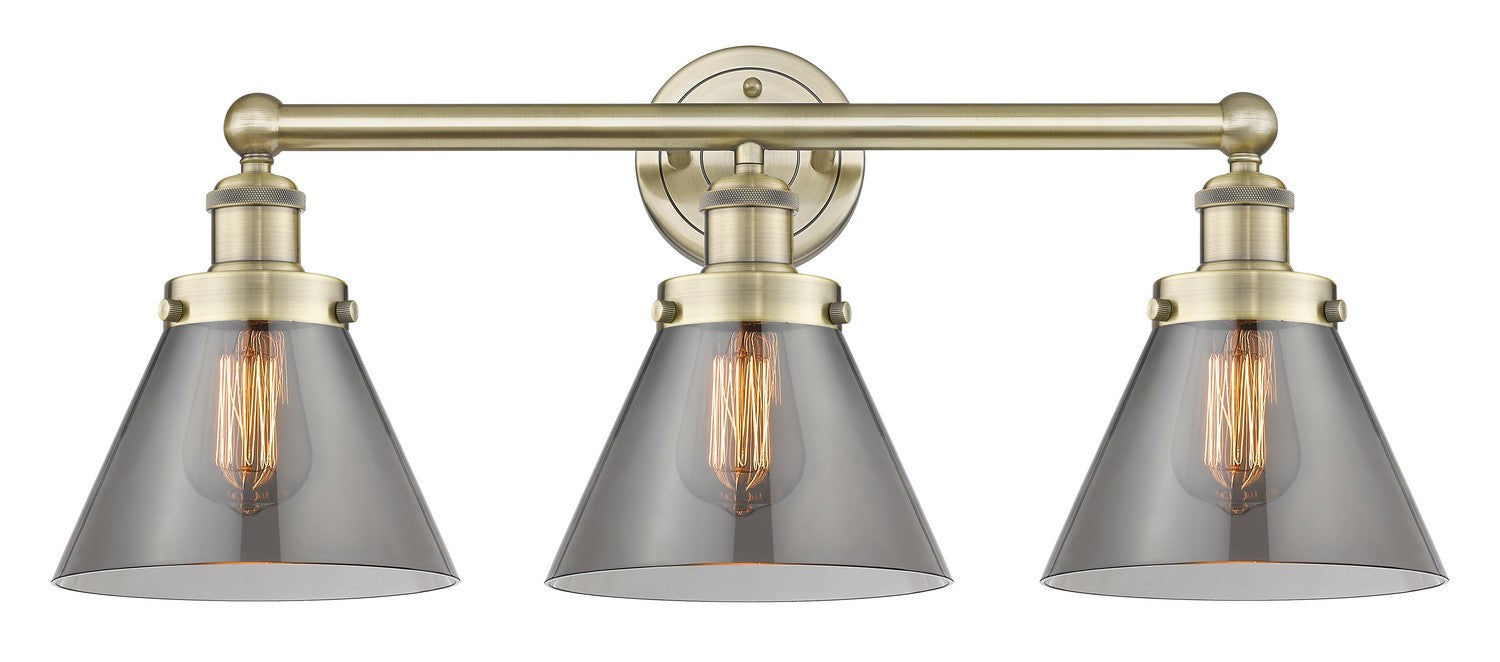 Innovations - 616-3W-AB-G43 - Three Light Bath Vanity - Edison - Antique Brass