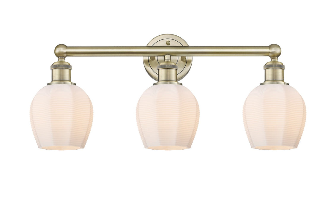 Innovations - 616-3W-AB-G461-6 - Three Light Bath Vanity - Edison - Antique Brass