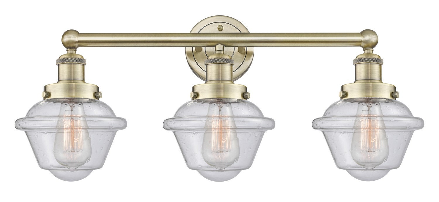 Innovations - 616-3W-AB-G534 - Three Light Bath Vanity - Edison - Antique Brass