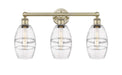 Innovations - 616-3W-AB-G557-6CL - Three Light Bath Vanity - Edison - Antique Brass