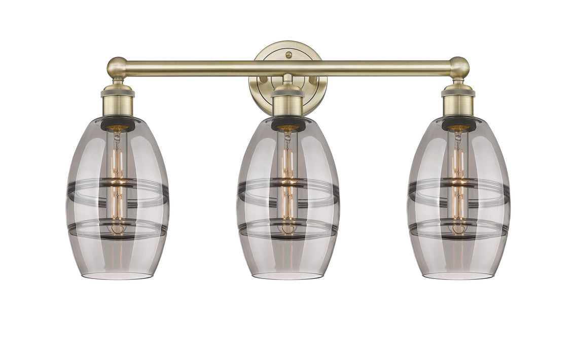 Innovations - 616-3W-AB-G557-6SM - Three Light Bath Vanity - Edison - Antique Brass