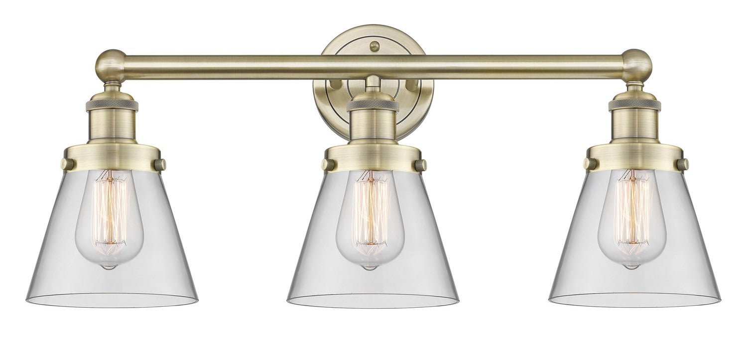 Innovations - 616-3W-AB-G62 - Three Light Bath Vanity - Edison - Antique Brass