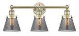 Innovations - 616-3W-AB-G63 - Three Light Bath Vanity - Edison - Antique Brass