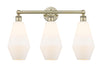 Innovations - 616-3W-AB-G651-7 - Three Light Bath Vanity - Downtown Urban - Antique Brass