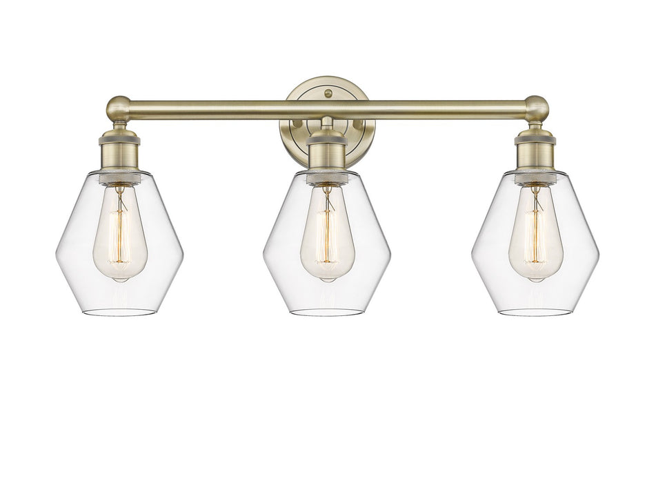 Innovations - 616-3W-AB-G652-6 - Three Light Bath Vanity - Edison - Antique Brass