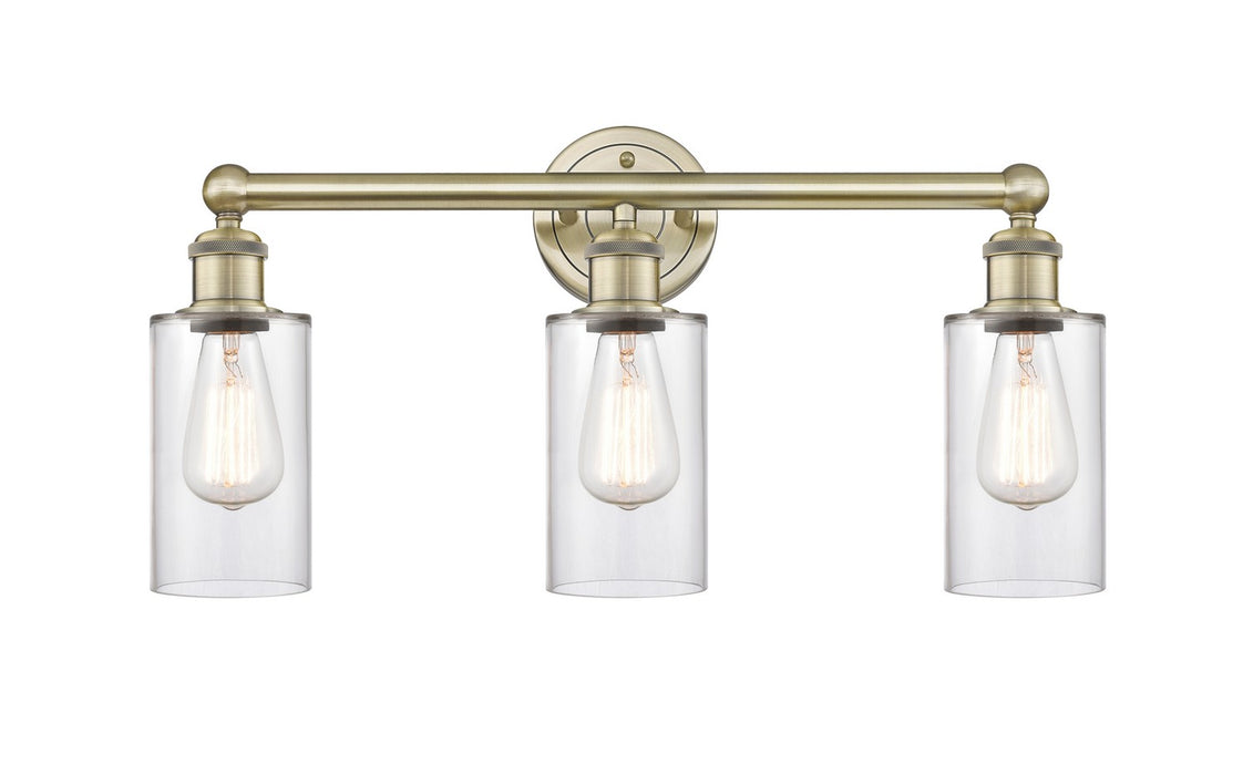 Innovations - 616-3W-AB-G802 - Three Light Bath Vanity - Edison - Antique Brass