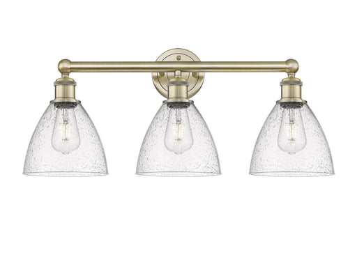 Innovations - 616-3W-AB-GBD-754 - Three Light Bath Vanity - Edison - Antique Brass