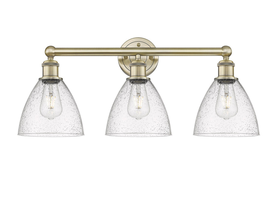 Innovations - 616-3W-AB-GBD-754 - Three Light Bath Vanity - Edison - Antique Brass