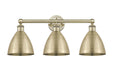 Innovations - 616-3W-AB-MBD-75-AB - Three Light Bath Vanity - Edison - Antique Brass