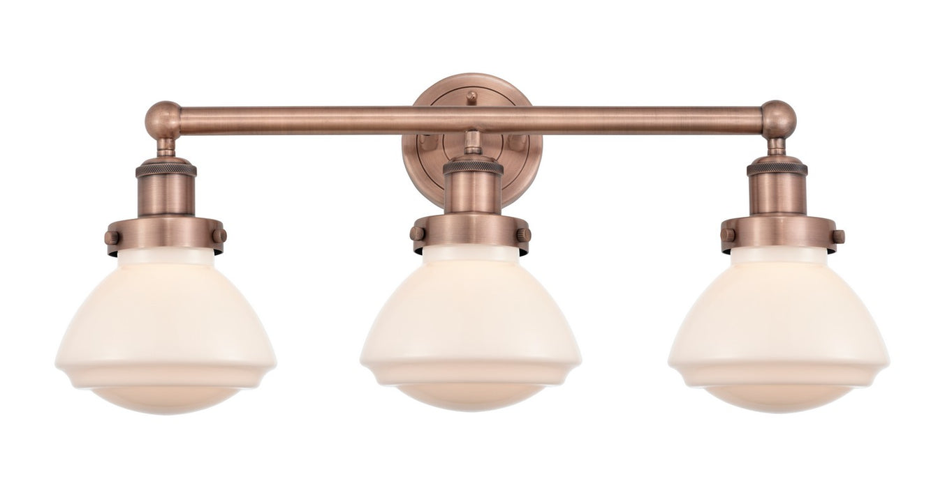 Innovations - 616-3W-AC-G321 - Three Light Bath Vanity - Edison - Antique Copper