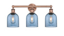 Innovations - 616-3W-AC-G558-6BL - Three Light Bath Vanity - Edison - Antique Copper