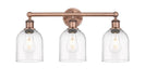 Innovations - 616-3W-AC-G558-6CL - Three Light Bath Vanity - Edison - Antique Copper