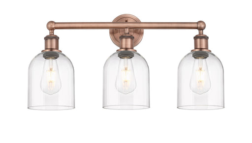 Innovations - 616-3W-AC-G558-6CL - Three Light Bath Vanity - Edison - Antique Copper