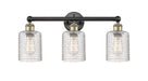 Innovations - 616-3W-BAB-G112C-5CL - Three Light Bath Vanity - Edison - Black Antique Brass