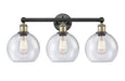 Innovations - 616-3W-BAB-G124-8 - Three Light Bath Vanity - Downtown Urban - Black Antique Brass