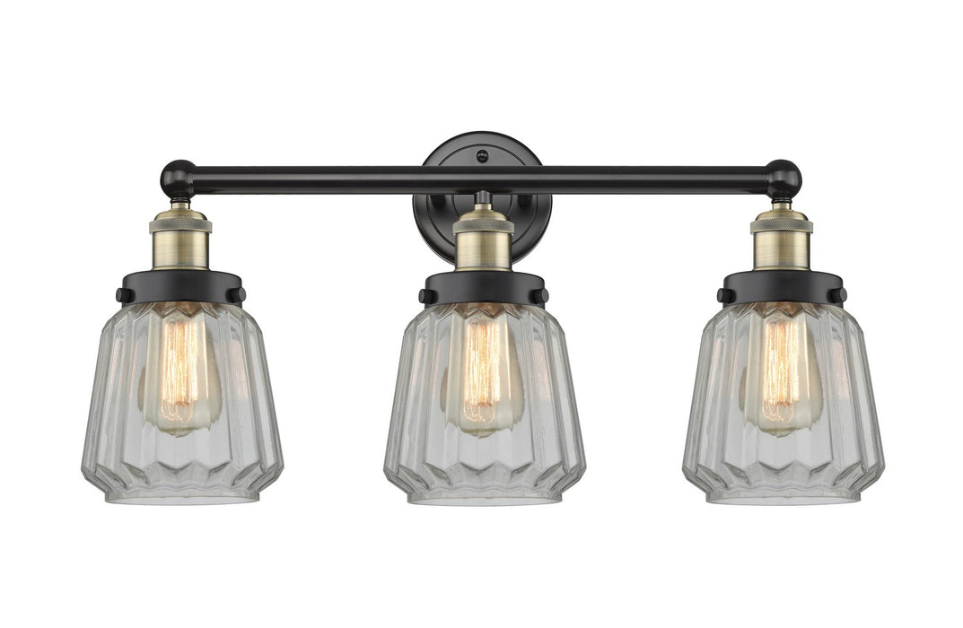 Innovations - 616-3W-BAB-G142 - Three Light Bath Vanity - Edison - Black Antique Brass