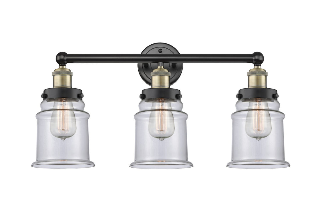 Innovations - 616-3W-BAB-G182 - Three Light Bath Vanity - Edison - Black Antique Brass