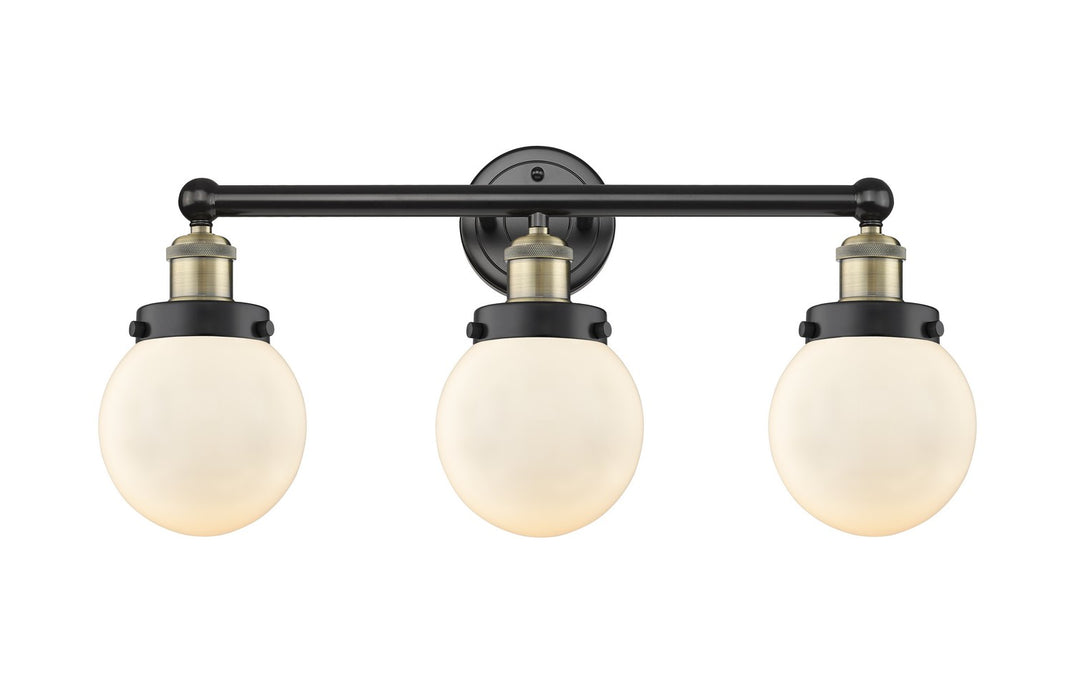 Innovations - 616-3W-BAB-G201-6 - Three Light Bath Vanity - Edison - Black Antique Brass