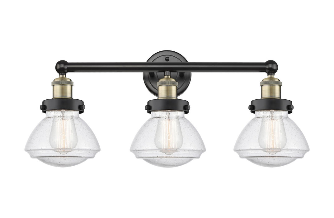 Innovations - 616-3W-BAB-G324 - Three Light Bath Vanity - Edison - Black Antique Brass