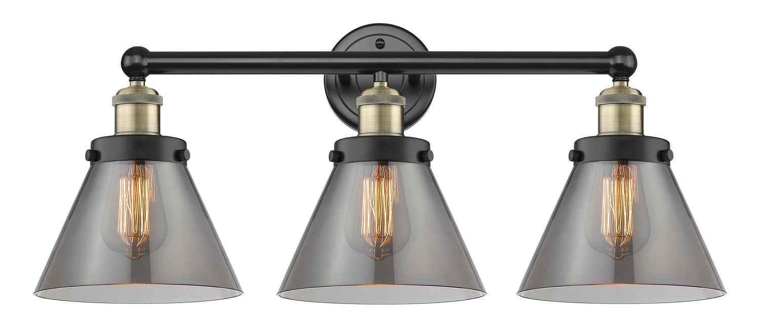 Innovations - 616-3W-BAB-G43 - Three Light Bath Vanity - Edison - Black Antique Brass