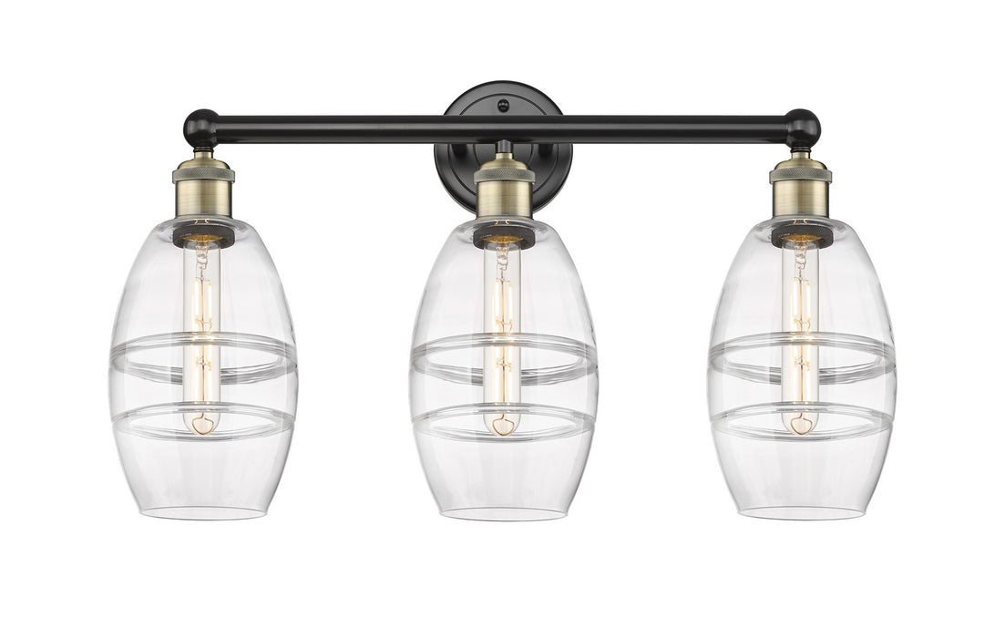 Innovations - 616-3W-BAB-G557-6CL - Three Light Bath Vanity - Edison - Black Antique Brass