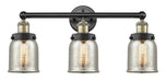 Innovations - 616-3W-BAB-G58 - Three Light Bath Vanity - Edison - Black Antique Brass