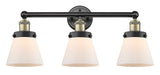 Innovations - 616-3W-BAB-G61 - Three Light Bath Vanity - Edison - Black Antique Brass