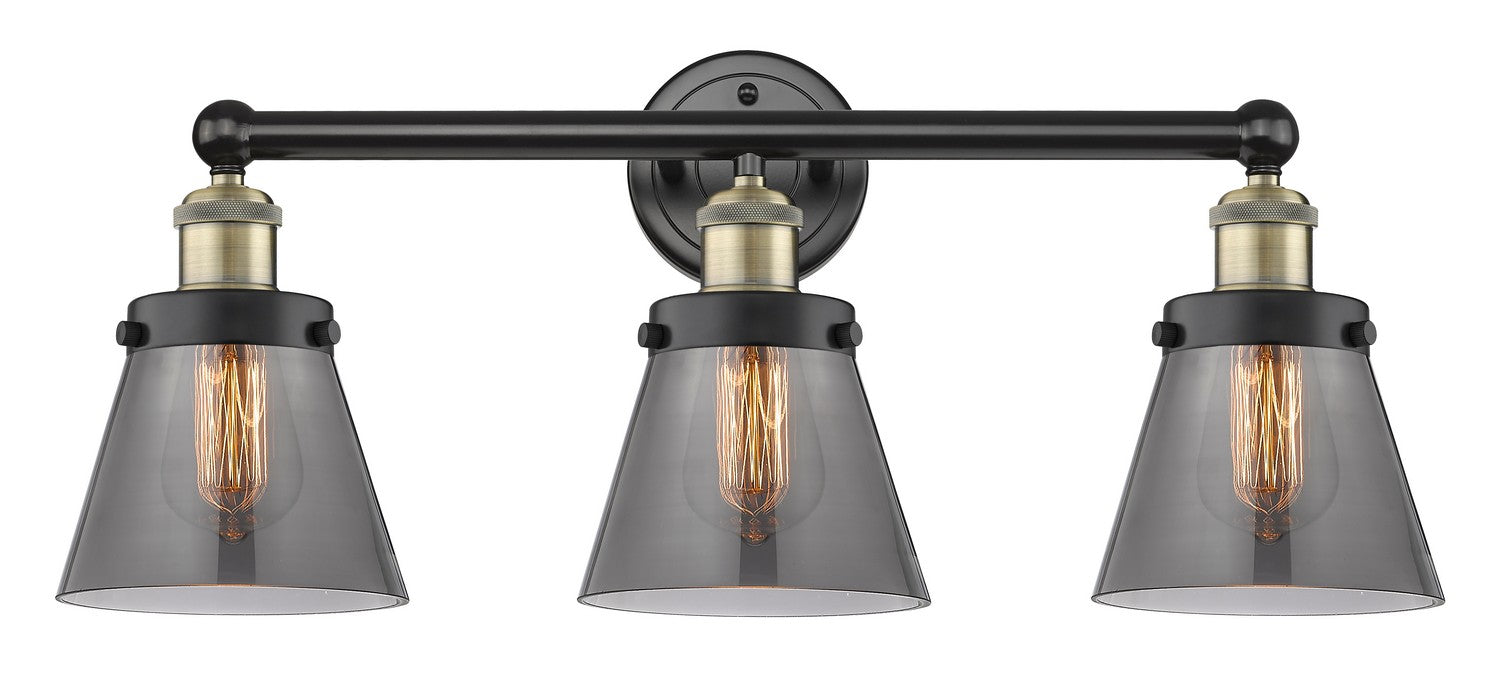 Innovations - 616-3W-BAB-G63 - Three Light Bath Vanity - Edison - Black Antique Brass