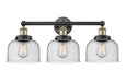 Innovations - 616-3W-BAB-G74 - Three Light Bath Vanity - Edison - Black Antique Brass