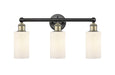 Innovations - 616-3W-BAB-G801 - Three Light Bath Vanity - Edison - Black Antique Brass