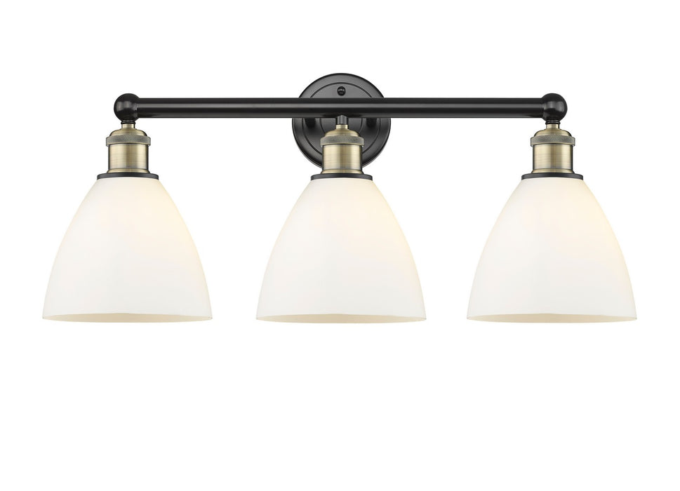 Innovations - 616-3W-BAB-GBD-751 - Three Light Bath Vanity - Edison - Black Antique Brass