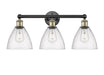 Innovations - 616-3W-BAB-GBD-754 - Three Light Bath Vanity - Edison - Black Antique Brass