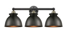 Innovations - 616-3W-BAB-M14-BK - Three Light Bath Vanity - Edison - Black Antique Brass