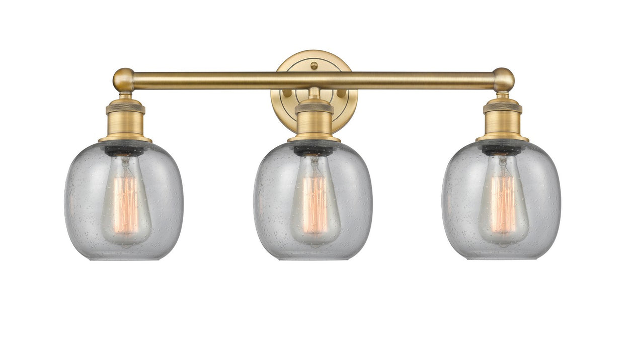 Innovations - 616-3W-BB-G104 - Three Light Bath Vanity - Edison - Brushed Brass