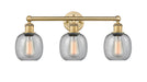 Innovations - 616-3W-BB-G104 - Three Light Bath Vanity - Edison - Brushed Brass