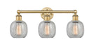 Innovations - 616-3W-BB-G105 - Three Light Bath Vanity - Edison - Brushed Brass