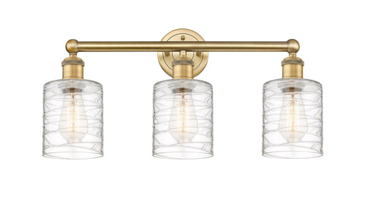 Innovations - 616-3W-BB-G1113 - Three Light Bath Vanity - Edison - Brushed Brass