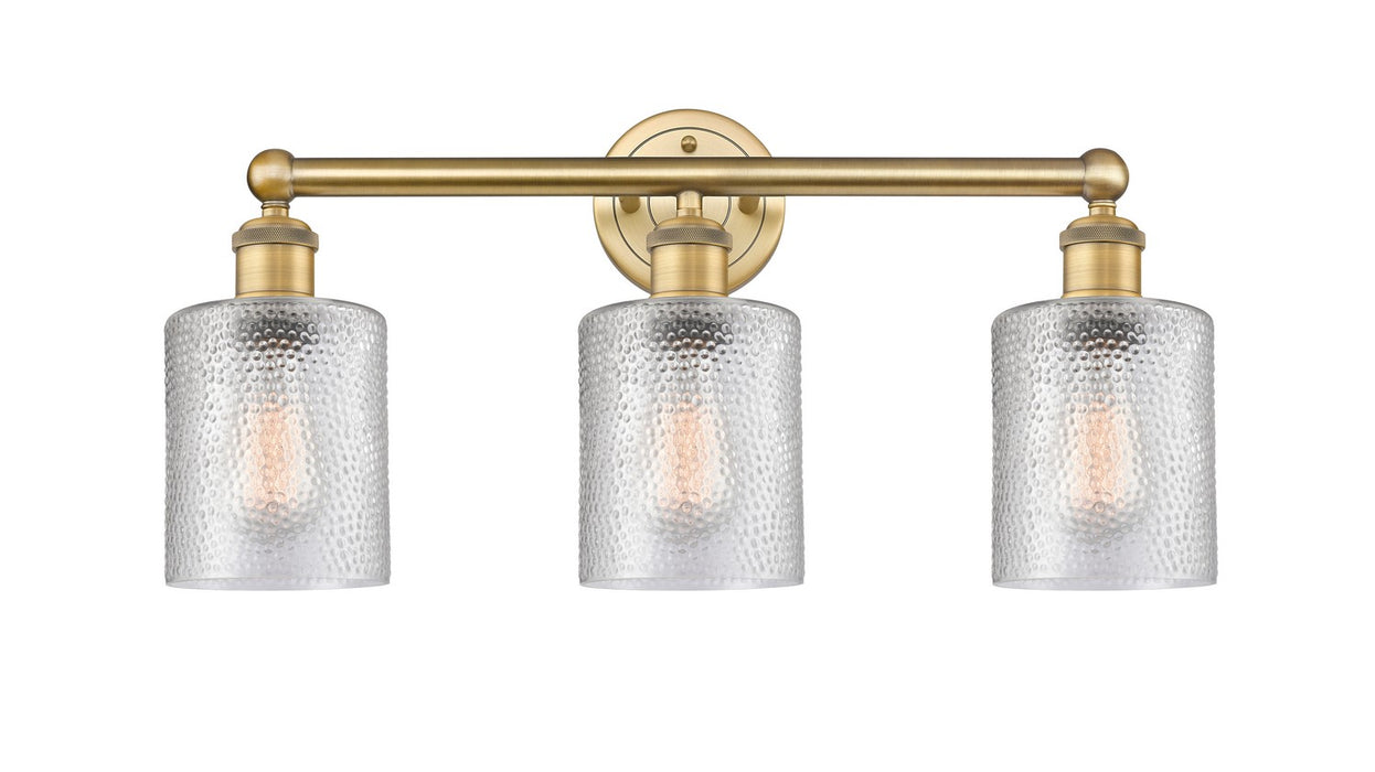 Innovations - 616-3W-BB-G112 - Three Light Bath Vanity - Edison - Brushed Brass