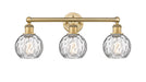 Innovations - 616-3W-BB-G1215-6 - Three Light Bath Vanity - Edison - Brushed Brass