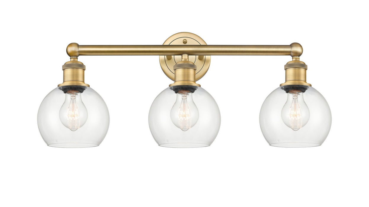 Innovations - 616-3W-BB-G122-6 - Three Light Bath Vanity - Edison - Brushed Brass