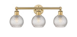 Innovations - 616-3W-BB-G122C-6CL - Three Light Bath Vanity - Edison - Brushed Brass