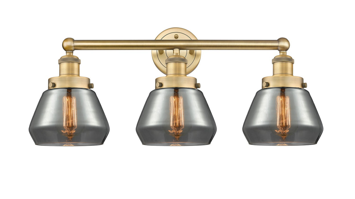 Innovations - 616-3W-BB-G173 - Three Light Bath Vanity - Edison - Brushed Brass