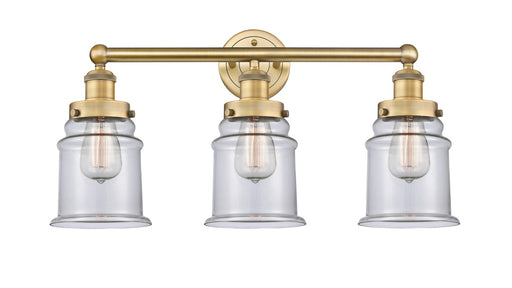 Innovations - 616-3W-BB-G182 - Three Light Bath Vanity - Edison - Brushed Brass