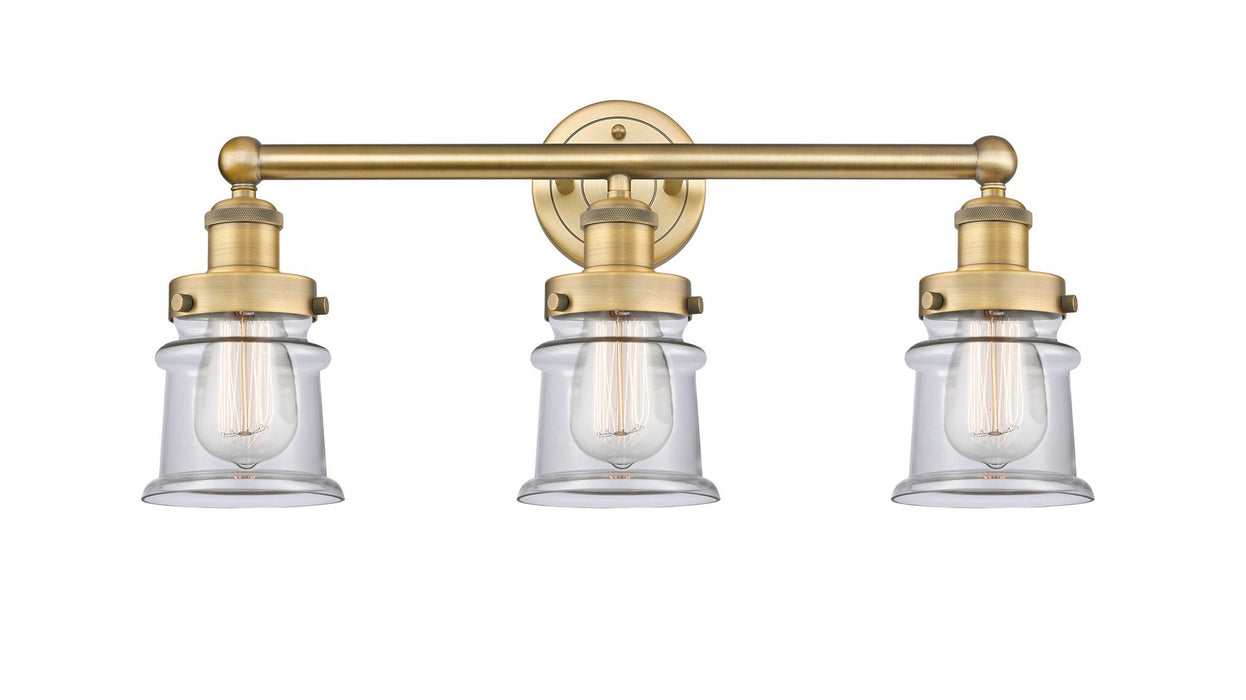 Innovations - 616-3W-BB-G182S - Three Light Bath Vanity - Edison - Brushed Brass