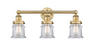 Innovations - 616-3W-BB-G182S - Three Light Bath Vanity - Edison - Brushed Brass